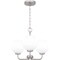 Quoizel Nielson Pendant 3 Lights Brushed Nickel NIE2817BN - alternate 5